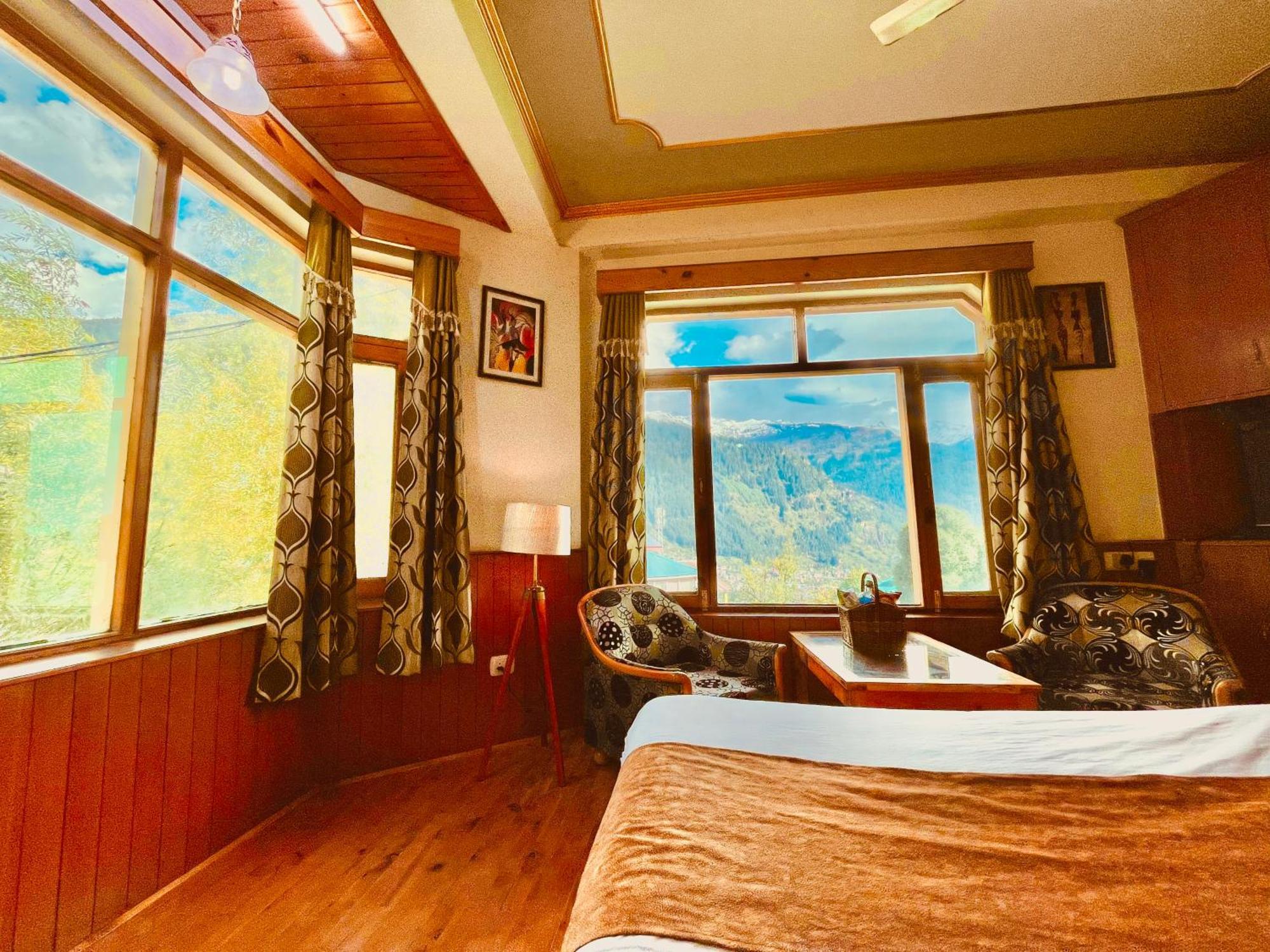 Woods Villa Cottages Manali - 1,2,3,4 Cottages & Villas Available In Manali With Scenic Mountain View Exterior photo